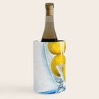 Lemons and Glass Wine Chiller Gallery Image 2