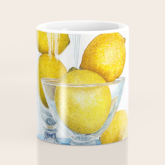 Lemons and Glass Coffee Mug Gallery Image 4