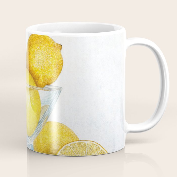 Lemons and Glass Coffee Mug Gallery Image 1