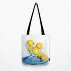 Lemons and Glass Tote Bag Gallery Image 2