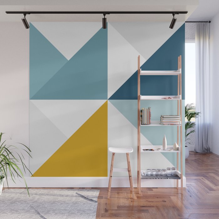 Modern Geometric 18/3 Wall Mural Gallery Image 1