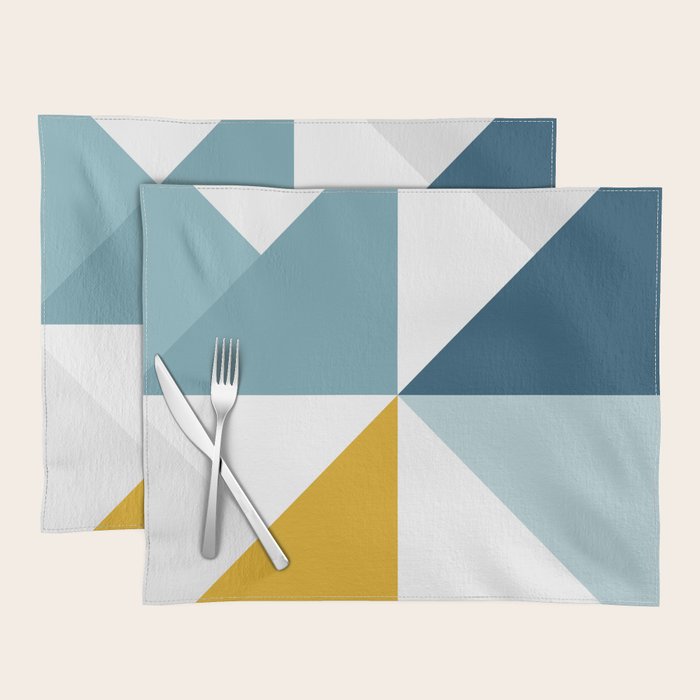 Modern Geometric 18/3 Placemat Gallery Image 1