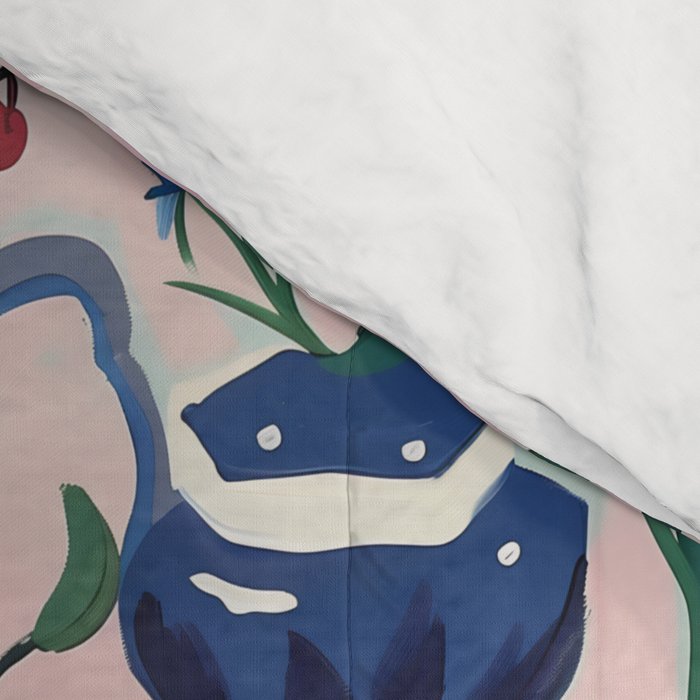 Floral Whimsy on Blush Comforter Gallery Image 4