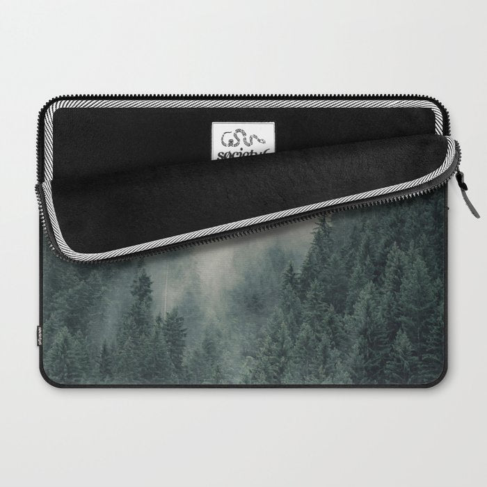 Misty Pines 2 Laptop Sleeve Gallery Image 2