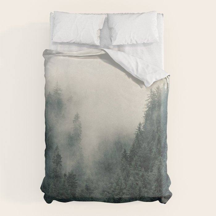 Misty Pines 2 Duvet Cover Gallery Image 1