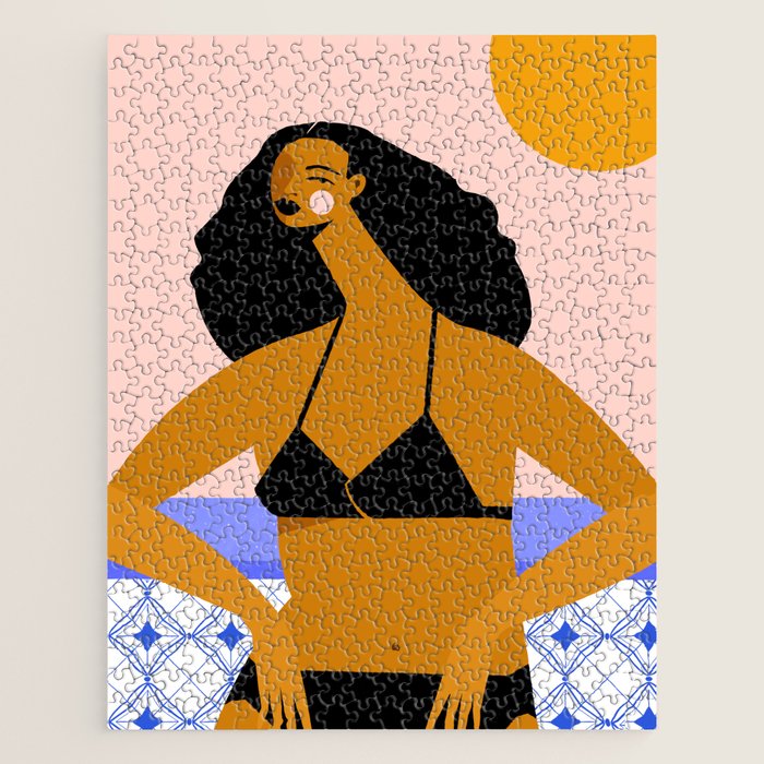 Pool Time Jigsaw Puzzle Gallery Image 1