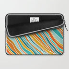 Colorful Summer Stripes Laptop Sleeve Gallery Image 2