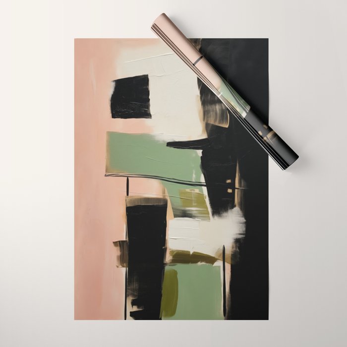 Soft Edge Abstraction 2 Wrapping Paper Gallery Image 1