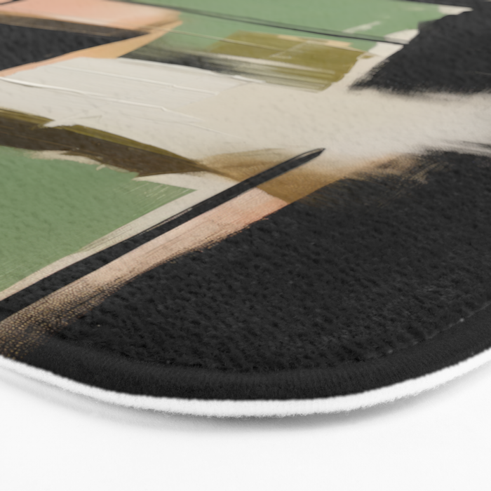 Soft Edge Abstraction 2 Bath Mat Gallery Image 3