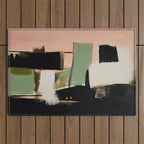 Soft Edge Abstraction 2 Outdoor Rug Gallery Image 1