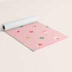 Retro christmas ornament decoration pattern Yoga Mat Gallery Image 2