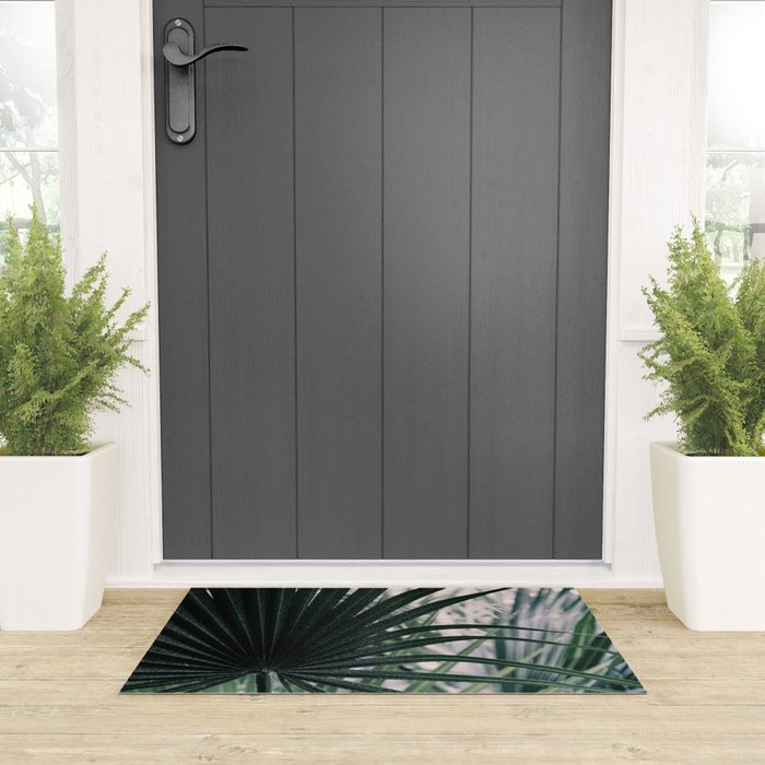 Fan Palms Galore - Tropical Nature Photography Welcome Mat Gallery Image 3