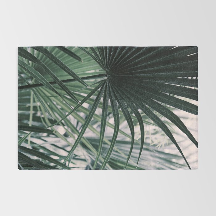 Fan Palms Galore - Tropical Nature Photography Rug Gallery Image 2