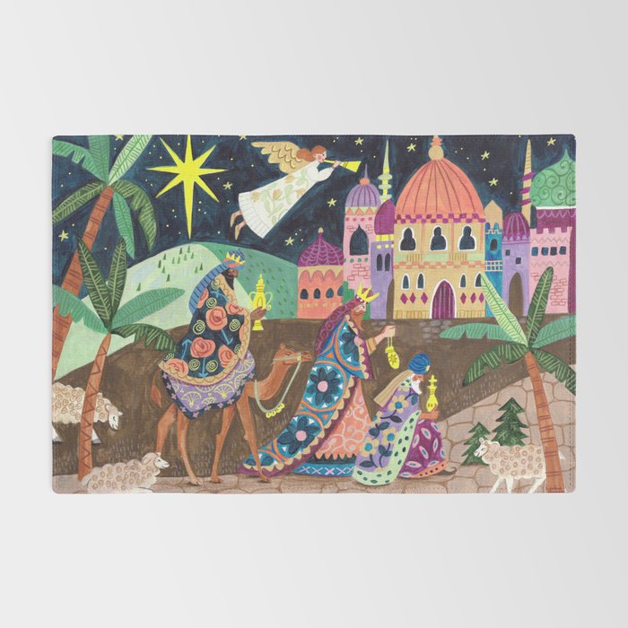 The three Wise Men in Bethlehem Rug Gallery Image 2