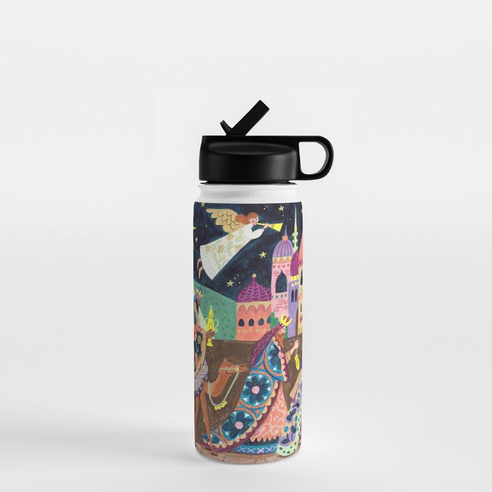 The three Wise Men in Bethlehem Water Bottle Gallery Image 1
