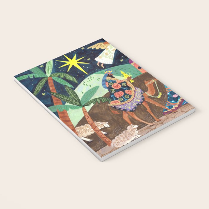The three Wise Men in Bethlehem Notebook Gallery Image 3
