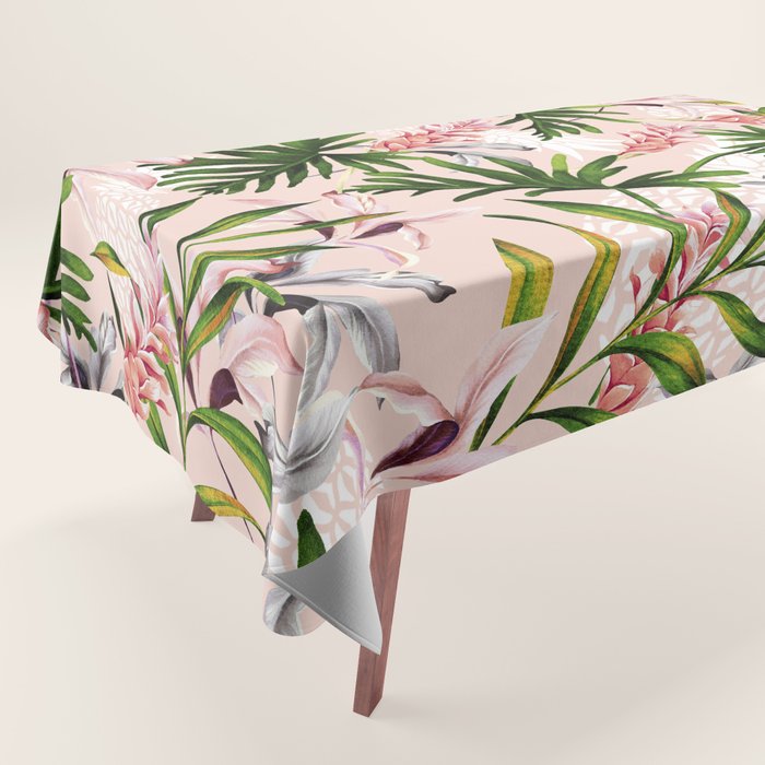 Tropical nature pattern Tablecloth Gallery Image 1