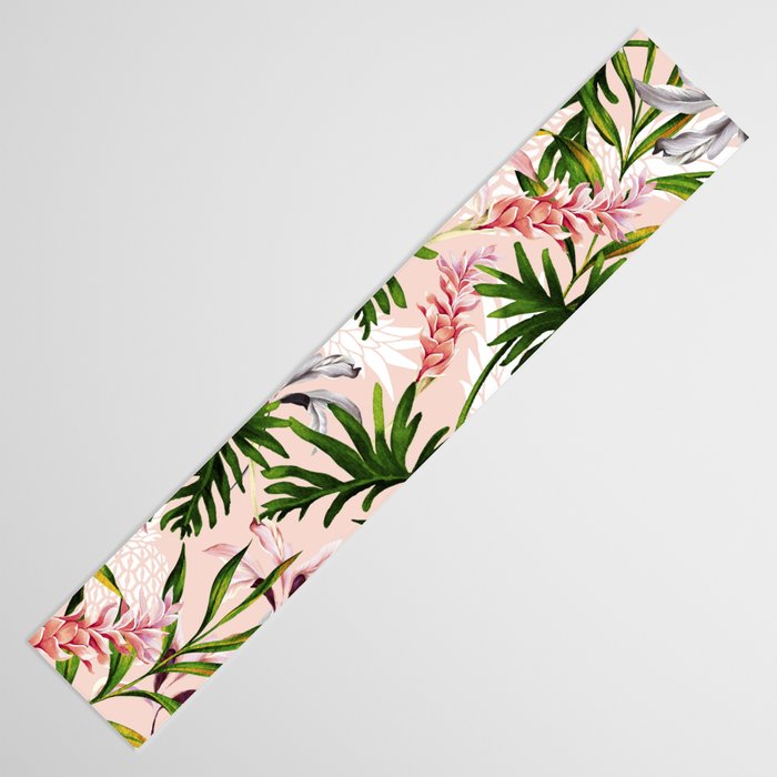 Tropical nature pattern Table Runner Gallery Image 3
