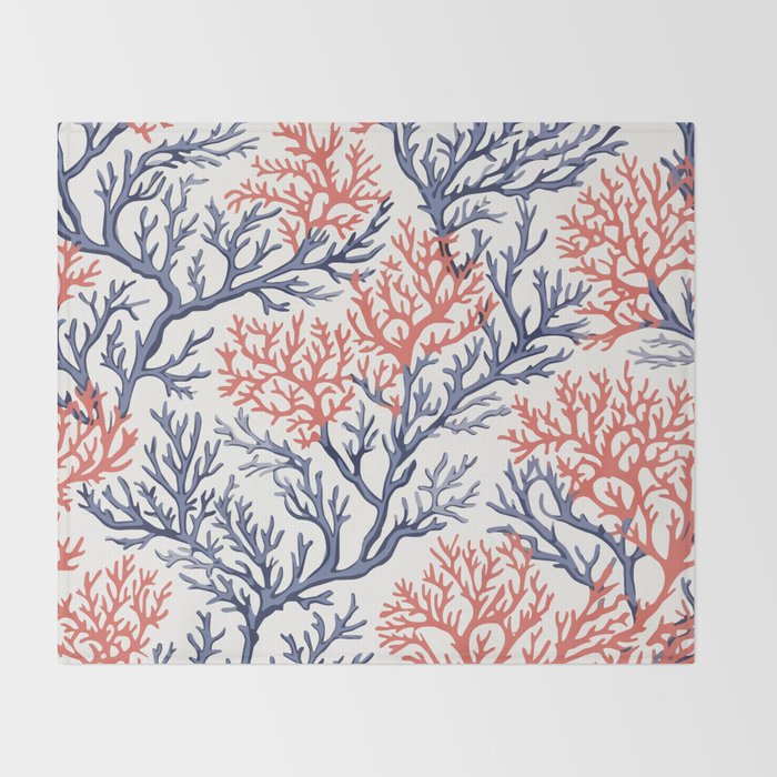 Corals of Aethoria Throw Blanket Gallery Image 2