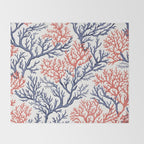 Corals of Aethoria Throw Blanket Gallery Image 2