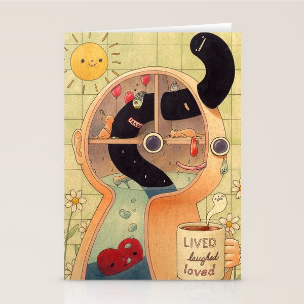 Lived, Laughed, Loved Stationery Card Gallery Image 2