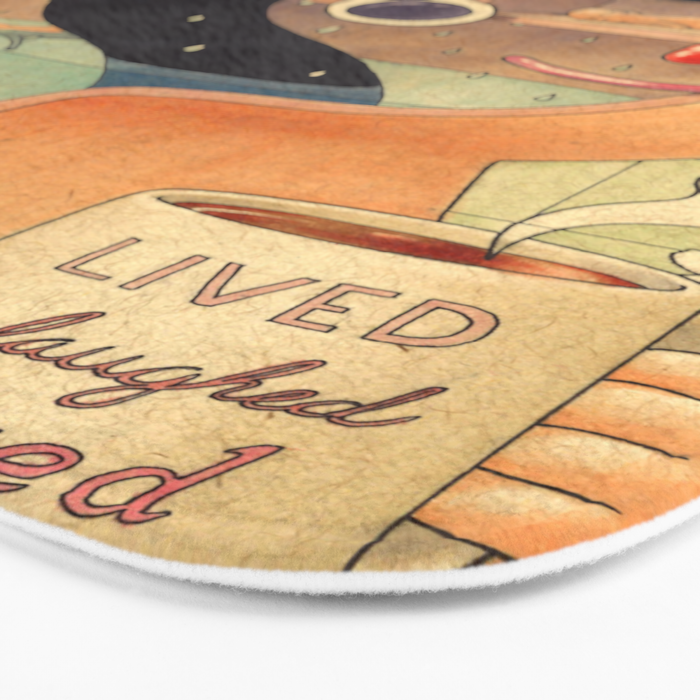 Lived, Laughed, Loved Bath Mat Gallery Image 3