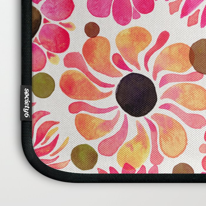 Flower Power - Pink Laptop Sleeve Gallery Image 3
