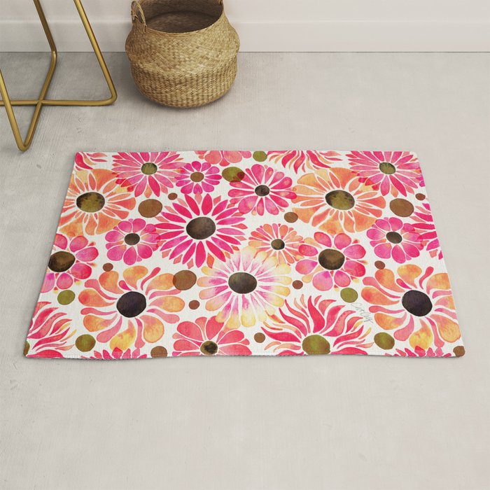 Flower Power - Pink Rug Gallery Image 1