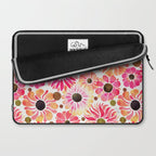 Flower Power - Pink Laptop Sleeve Gallery Image 2