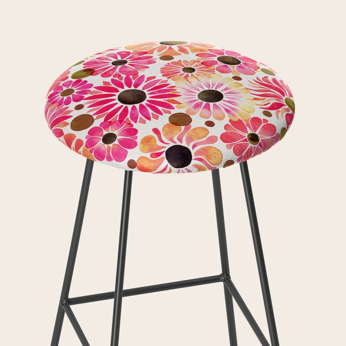 Flower Power - Pink Stool Gallery Image 2