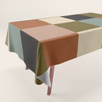 Bold Colorful Checks Pattern - Large II Tablecloth Gallery Image 1