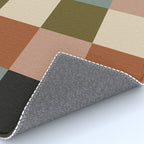 Bold Colorful Checks Pattern - Large II Rug Gallery Image 4