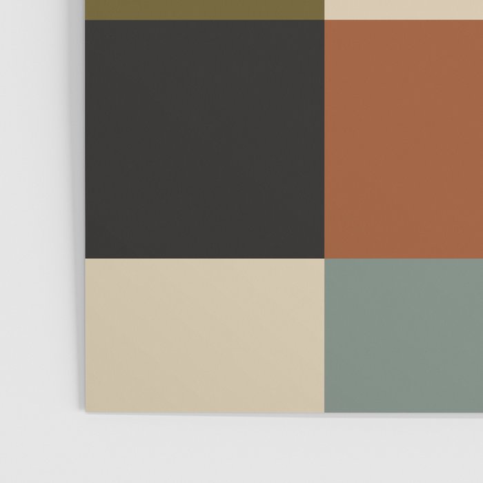 Bold Colorful Checks Pattern - Large II Poster Gallery Image 3
