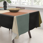 Bold Colorful Checks Pattern - Large II Tablecloth Gallery Image 3