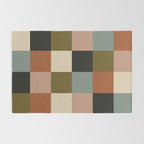 Bold Colorful Checks Pattern - Large II Rug Gallery Image 2