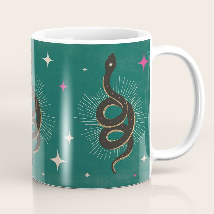 Slither - Green Coffee Mug Gallery Image 1