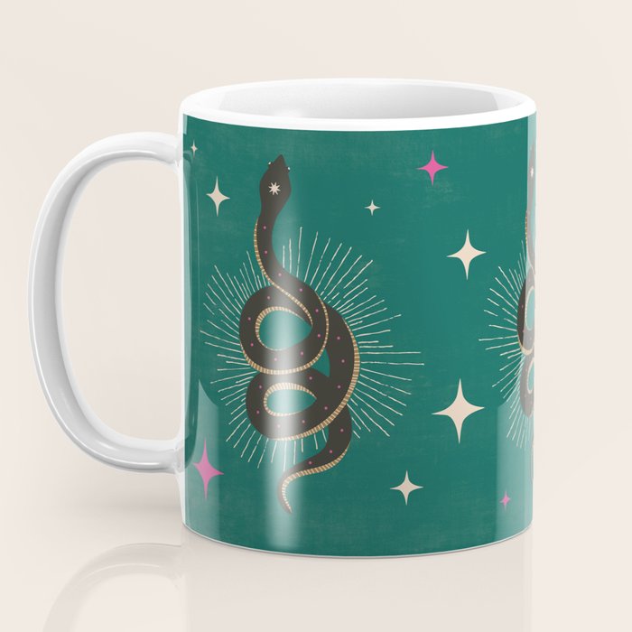 Slither - Green Coffee Mug Gallery Image 3