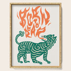 Born to roar Tiger Serving Tray Gallery Image 1