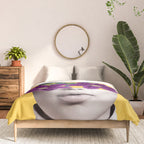 Floral Portrait 2 Comforter Gallery Image 3
