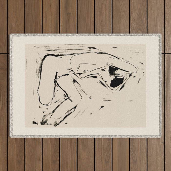 Female Figure 9 Outdoor Rug Gallery Image 1