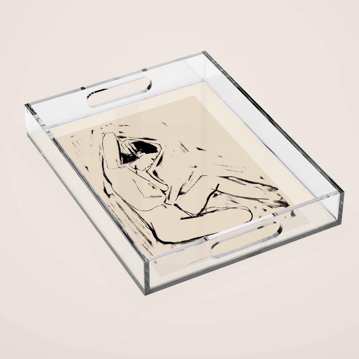 Female Figure 9 Acrylic Tray Gallery Image 1