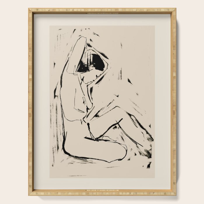 Female Figure 9 Serving Tray Gallery Image 1