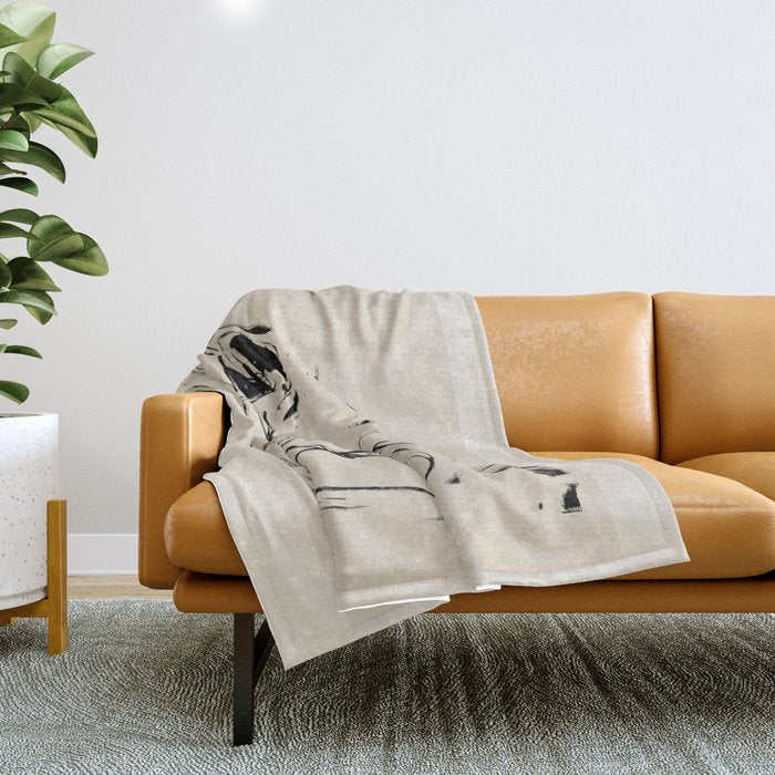 Female Figure 9 Throw Blanket Gallery Image 1