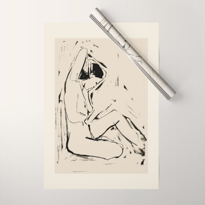 Female Figure 9 Wrapping Paper Gallery Image 1