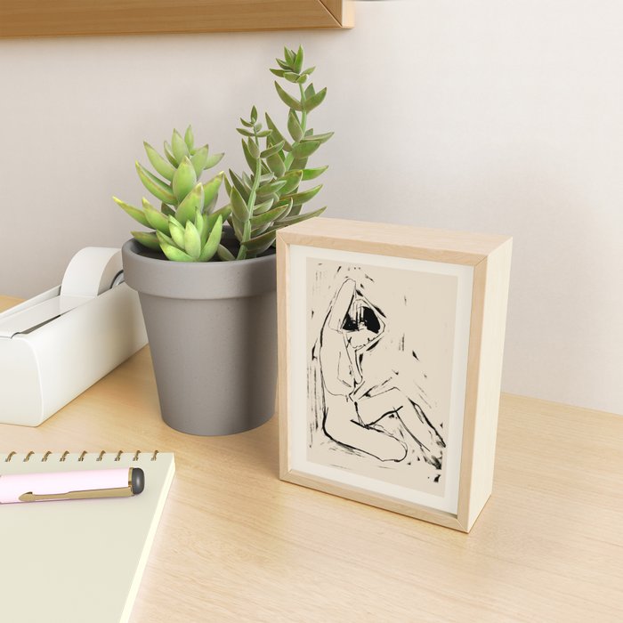 Female Figure 9 Mini Art Print Gallery Image 2