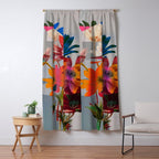 Garden Flowers  Window Curtain Gallery Image 5