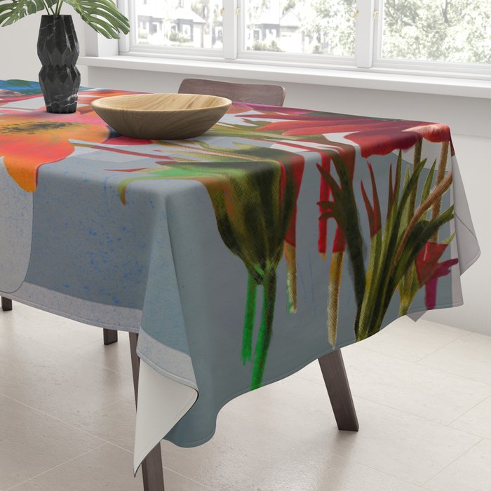 Garden Flowers  Tablecloth Gallery Image 3