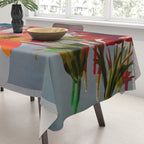 Garden Flowers  Tablecloth Gallery Image 3