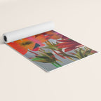Garden Flowers  Yoga Mat Gallery Image 2