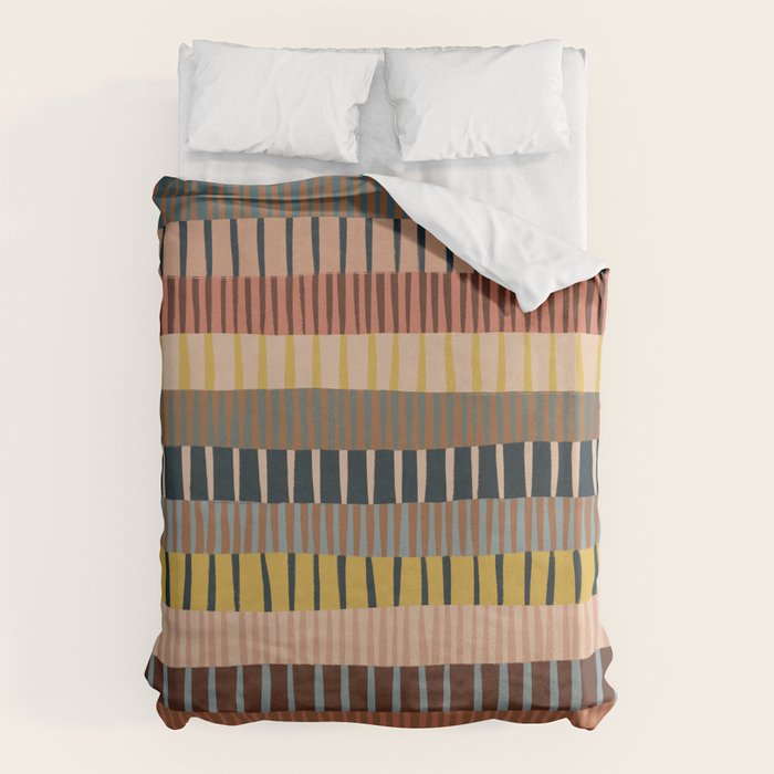 Mix of Stripes #2 Duvet Cover Gallery Image 6